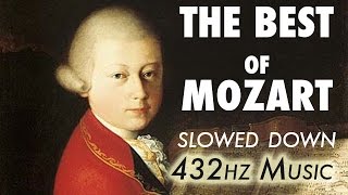 The Best Of Mozart  Slowed Down  432Hz  45 Hours [upl. by Pasahow655]