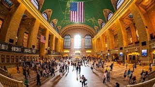 Walking Tour of Grand Central Terminal — New York City 【4K】🇺🇸 [upl. by Annetta]