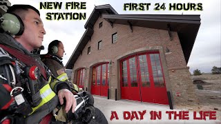 First 24 Hours in a New Fire Station  A Day in the Life [upl. by Anastasius]