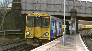 Half an Hour at 216  Birkenhead North Station 1022017  Class 507 508 terminus [upl. by Notnyw]