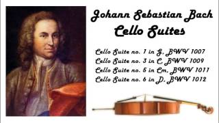 Johann Sebastian Bach  Cello suites in 432 Hz great for reading or studying [upl. by Forester325]