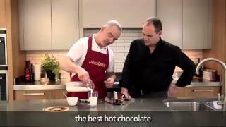 How to make a hot chocolate using an aerolatte milk frother [upl. by Schreibman354]